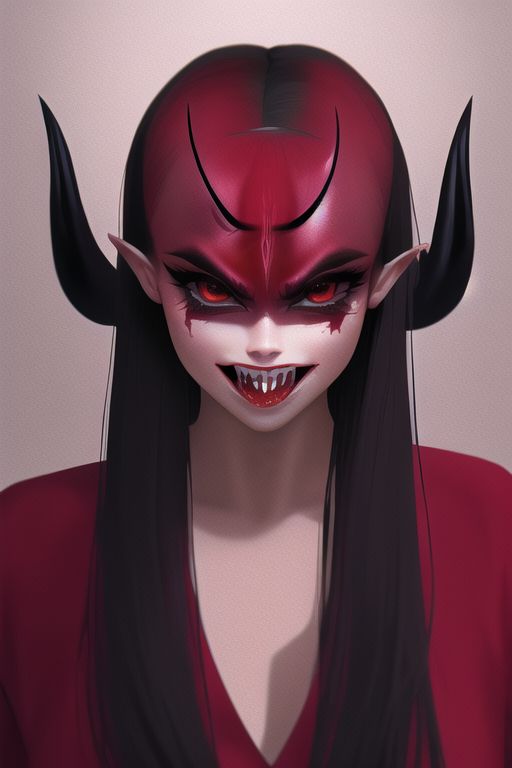 An image depicting devilish