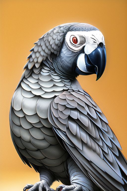 An image depicting African Grey Parrot
