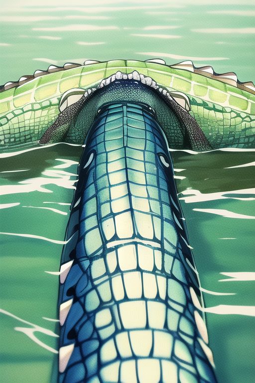 An image depicting Alligator gar
