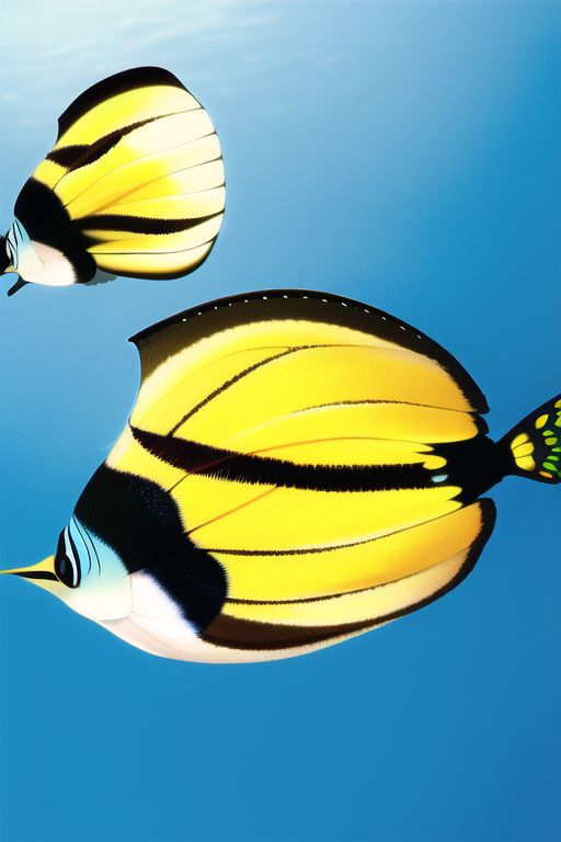 An image depicting Butterflyfish