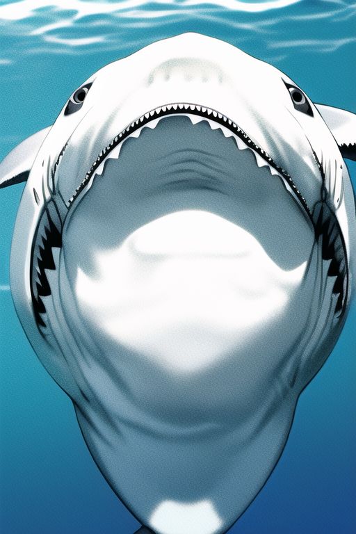 An image depicting Great white shark