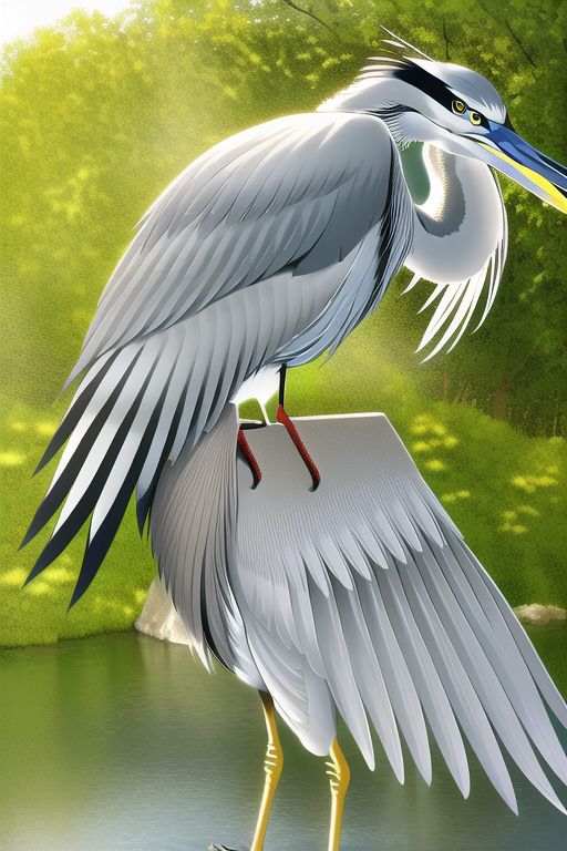 An image depicting Grey Heron