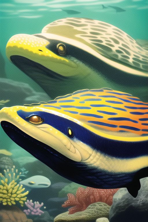An image depicting Moray eel