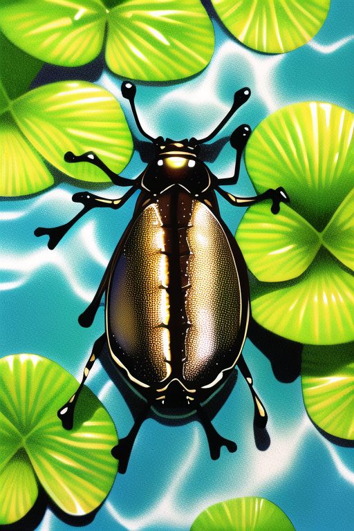 An image depicting Water Beetle