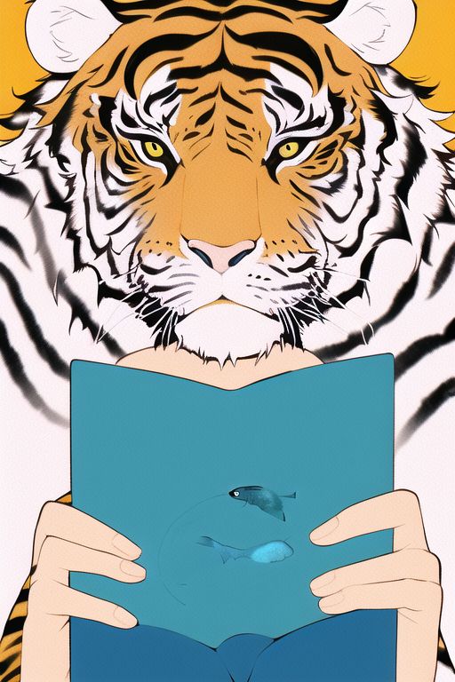 An image depicting Josee, the Tiger and the Fish