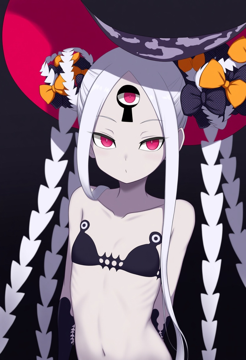 An image depicting abigail williams (swimsuit foreigner) (first ascension) (fate)