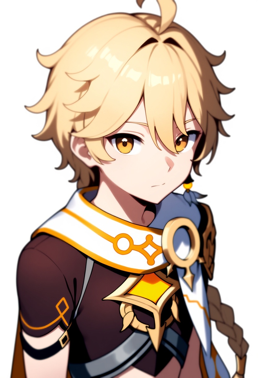 An image depicting aether (genshin impact)