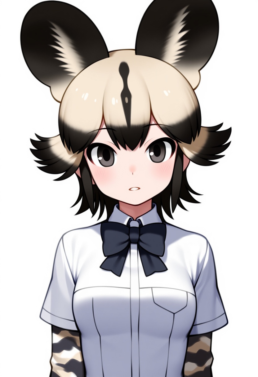 An image depicting african wild dog (kemono friends)