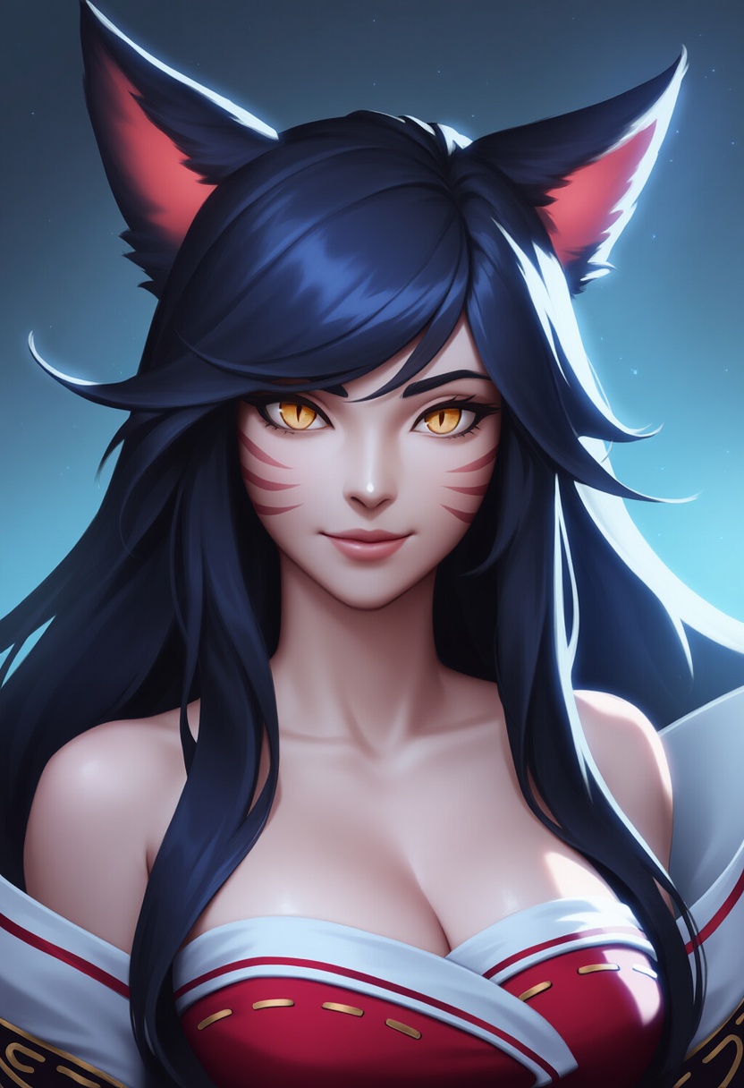 An image depicting ahri (league of legends)
