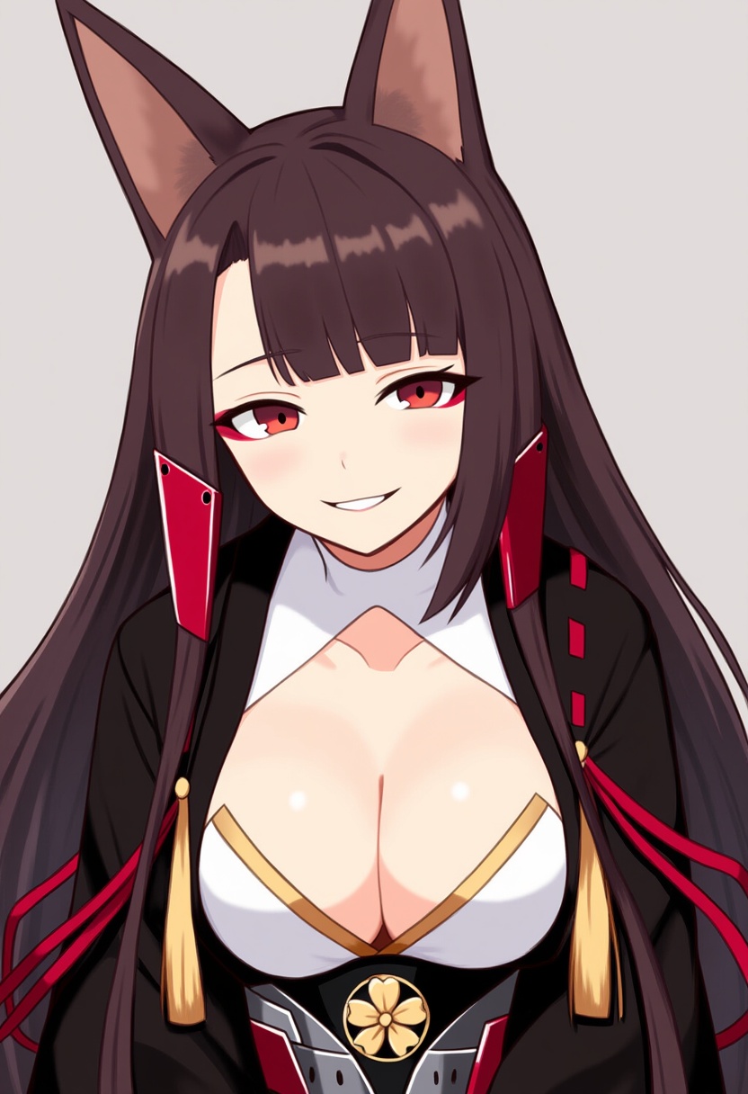 An image depicting akagi (azur lane)