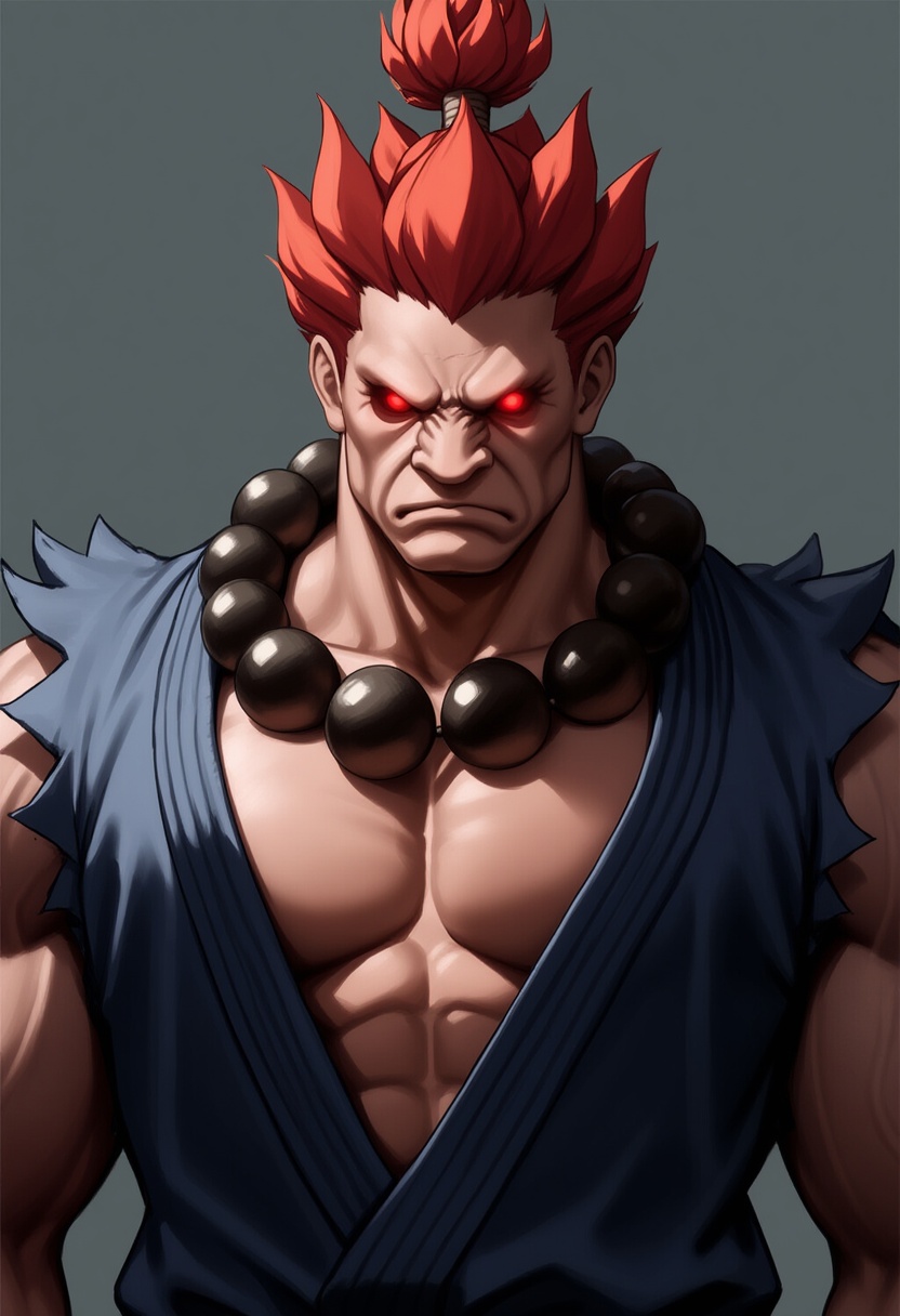 An image depicting akuma (street fighter)