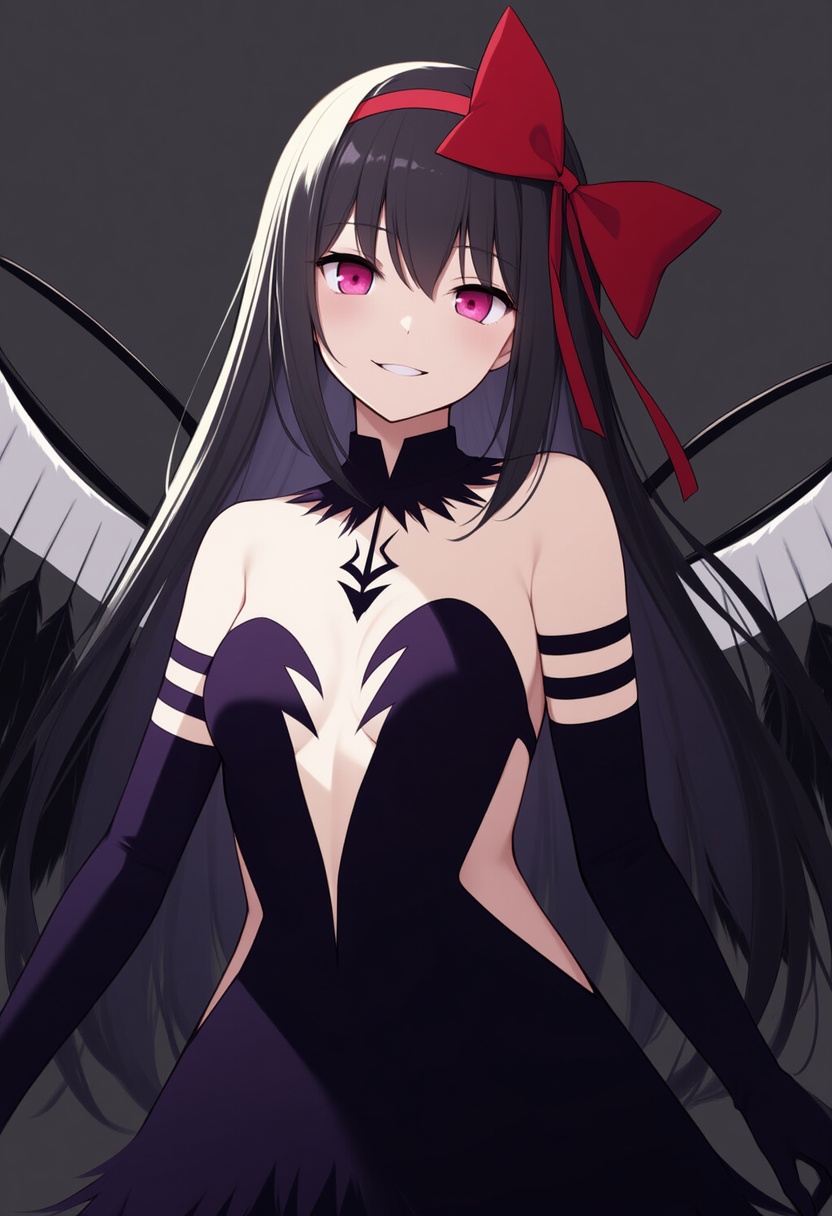 An image depicting akuma homura