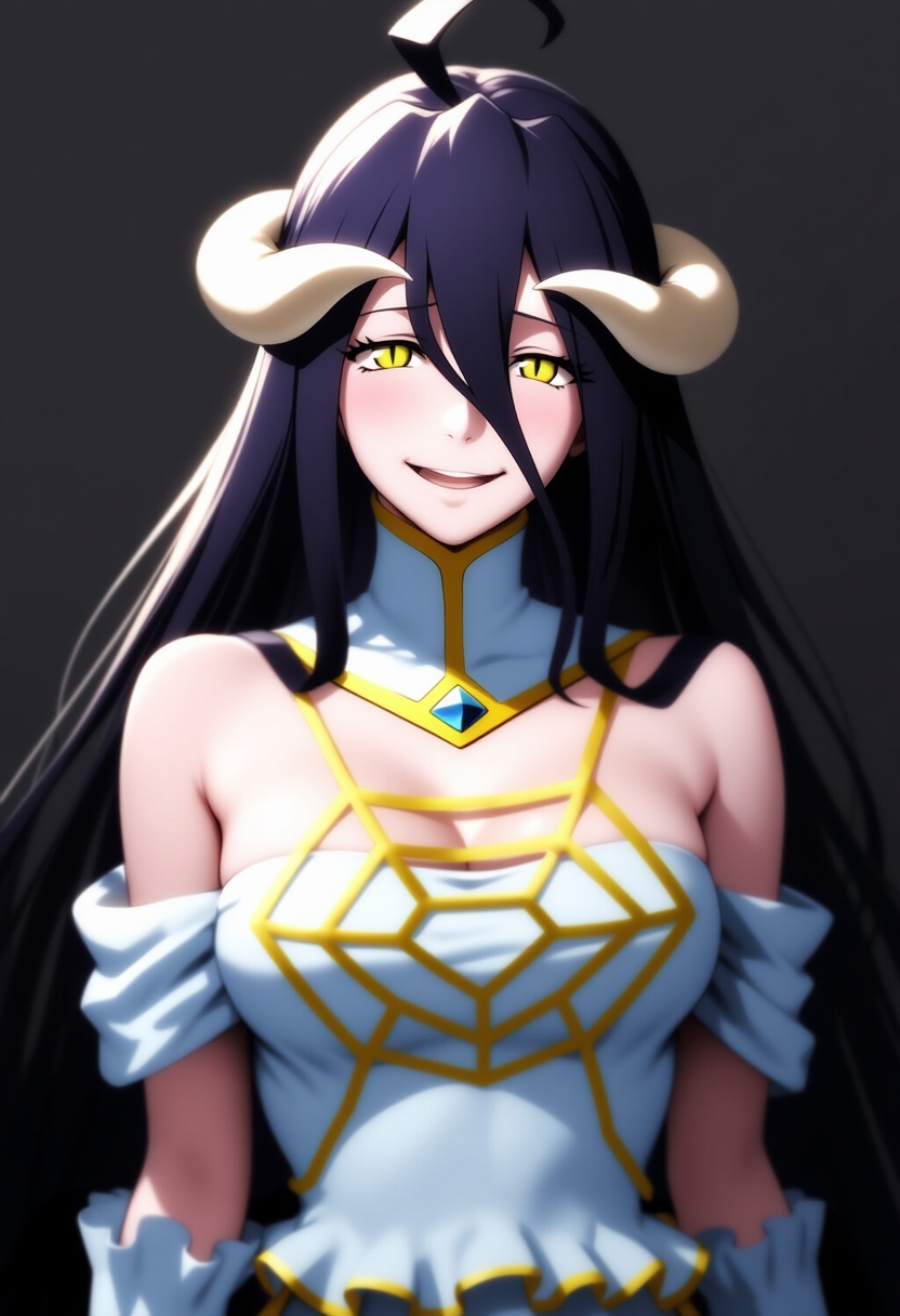 An image depicting albedo (overlord)