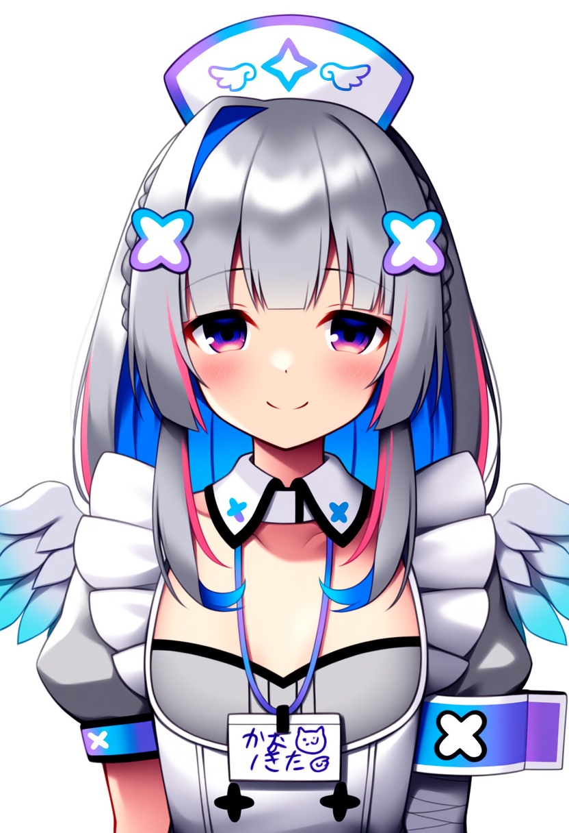An image depicting amane kanata (nurse)
