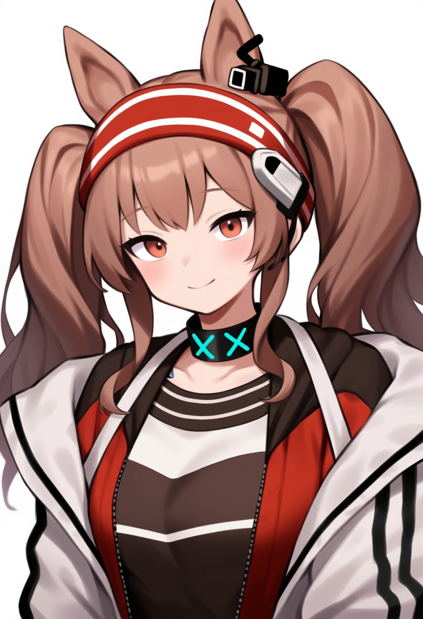 An image depicting angelina (arknights)