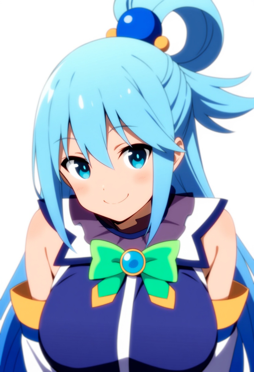 An image depicting aqua (konosuba)