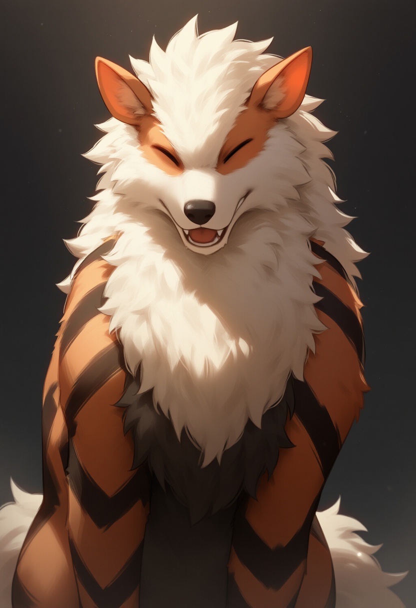 An image depicting arcanine