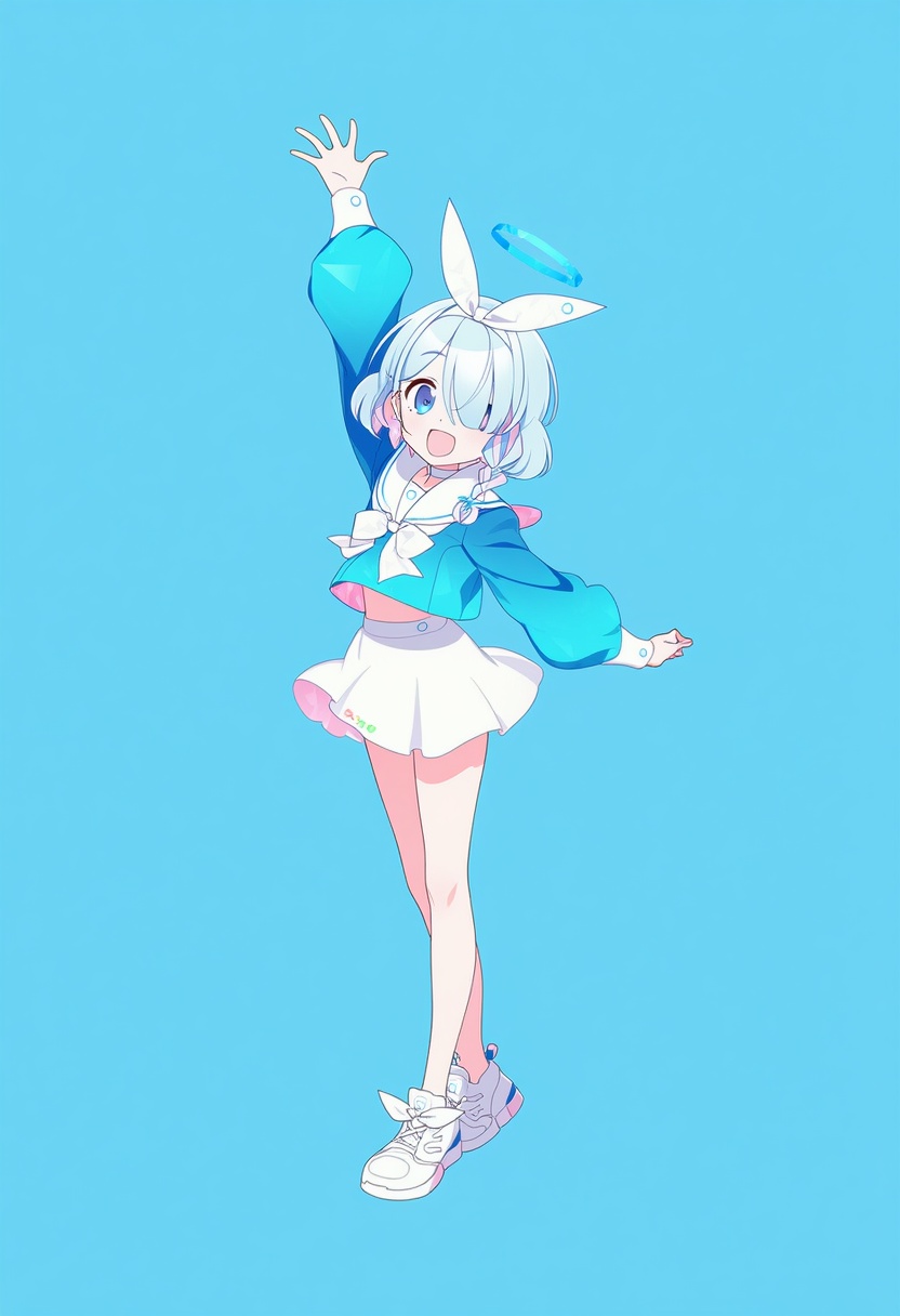 An image depicting arona (blue archive)