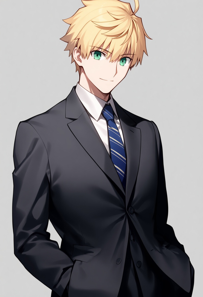 An image depicting arthur pendragon (fate)