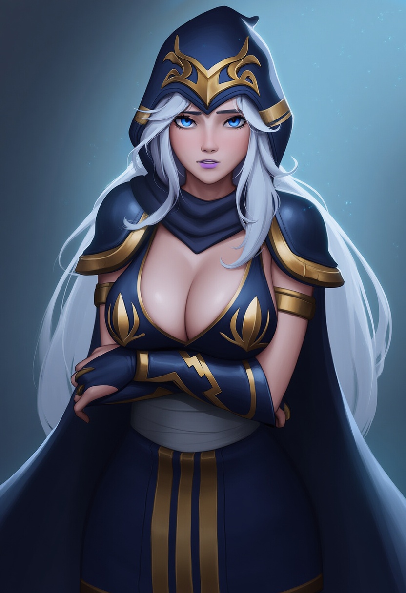 An image depicting ashe (league of legends)