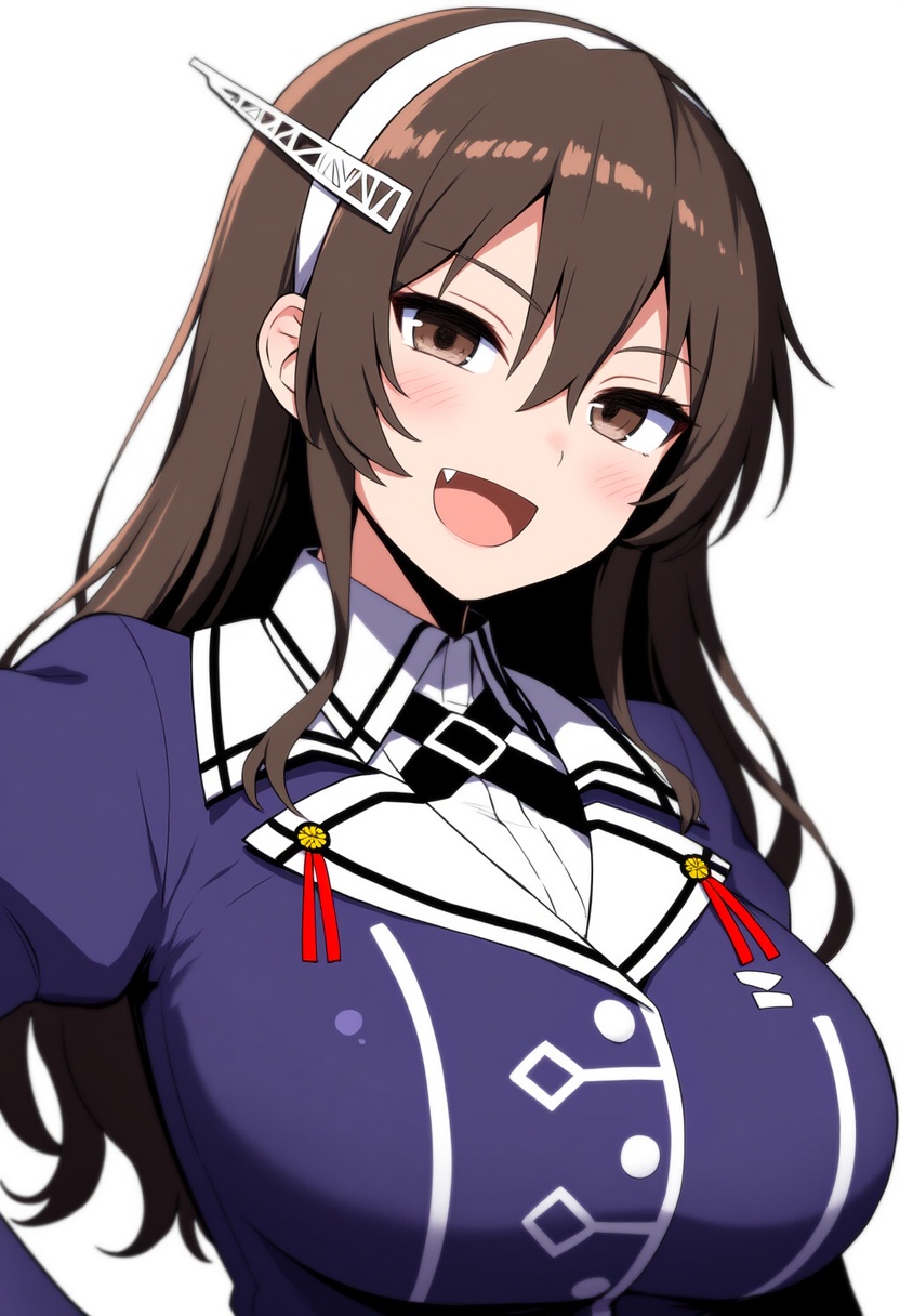 An image depicting ashigara kai ni (kancolle)