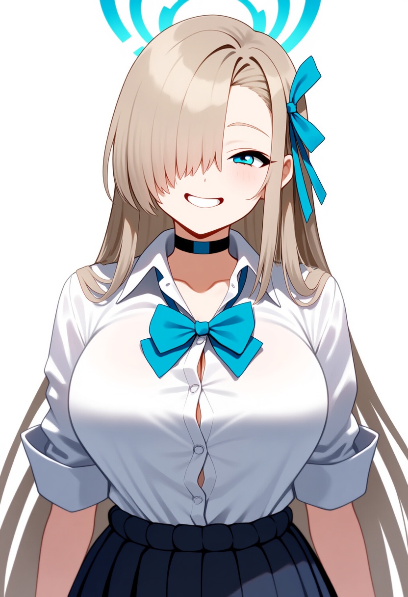 An image depicting asuna (blue archive)