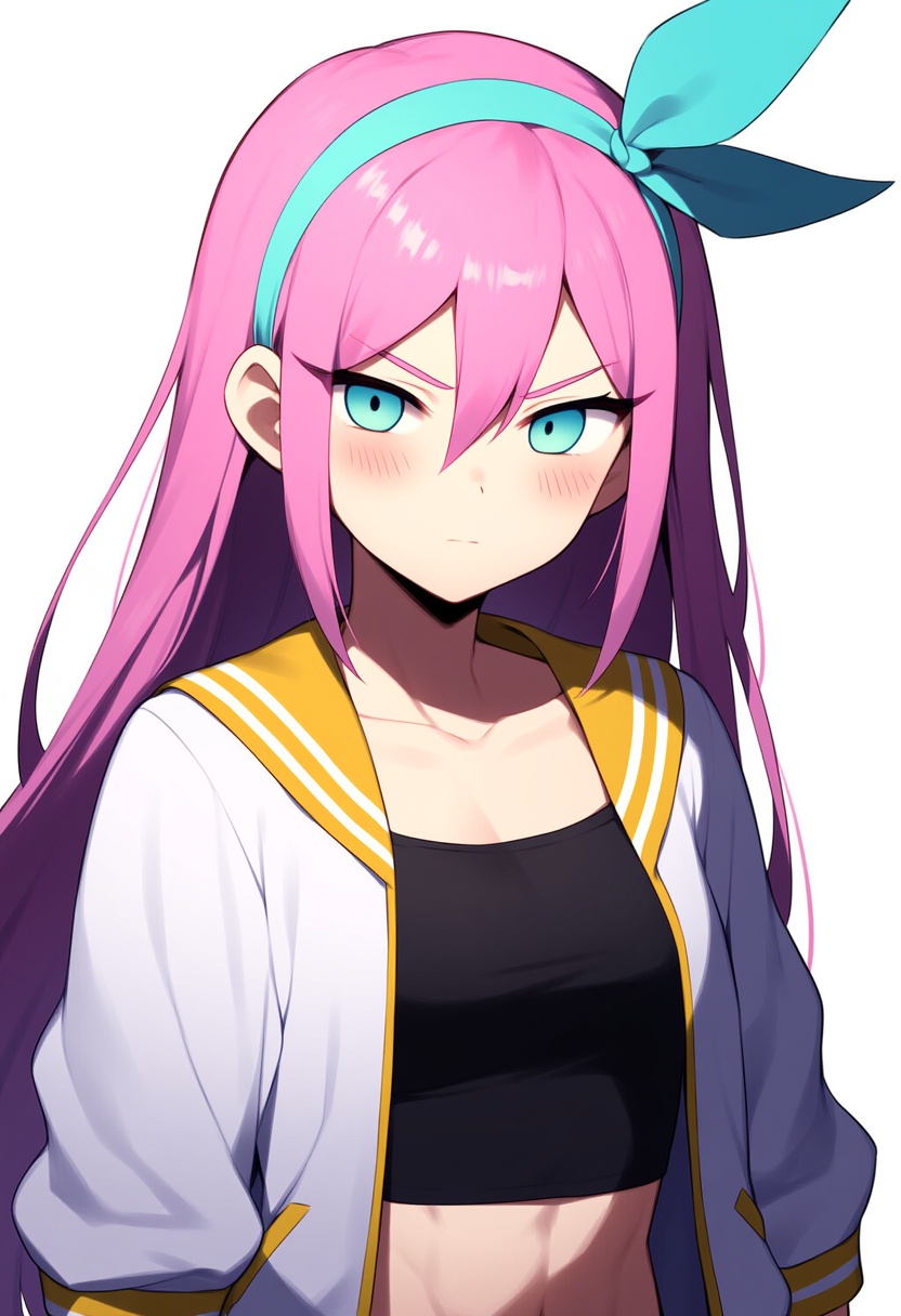 An image depicting aubrey (faraway) (omori)