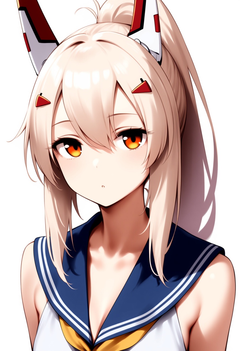 An image depicting ayanami (azur lane)