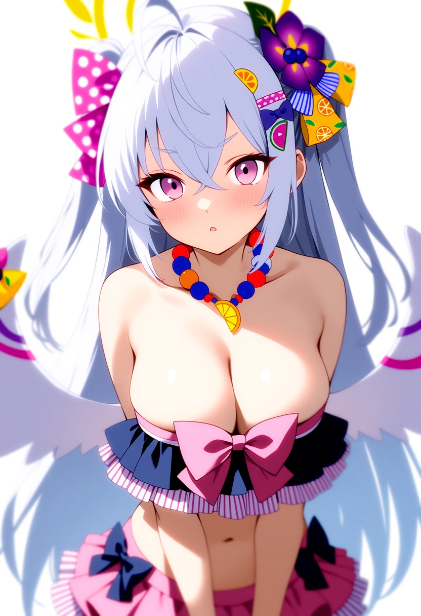 An image depicting azusa (swimsuit) (blue archive)