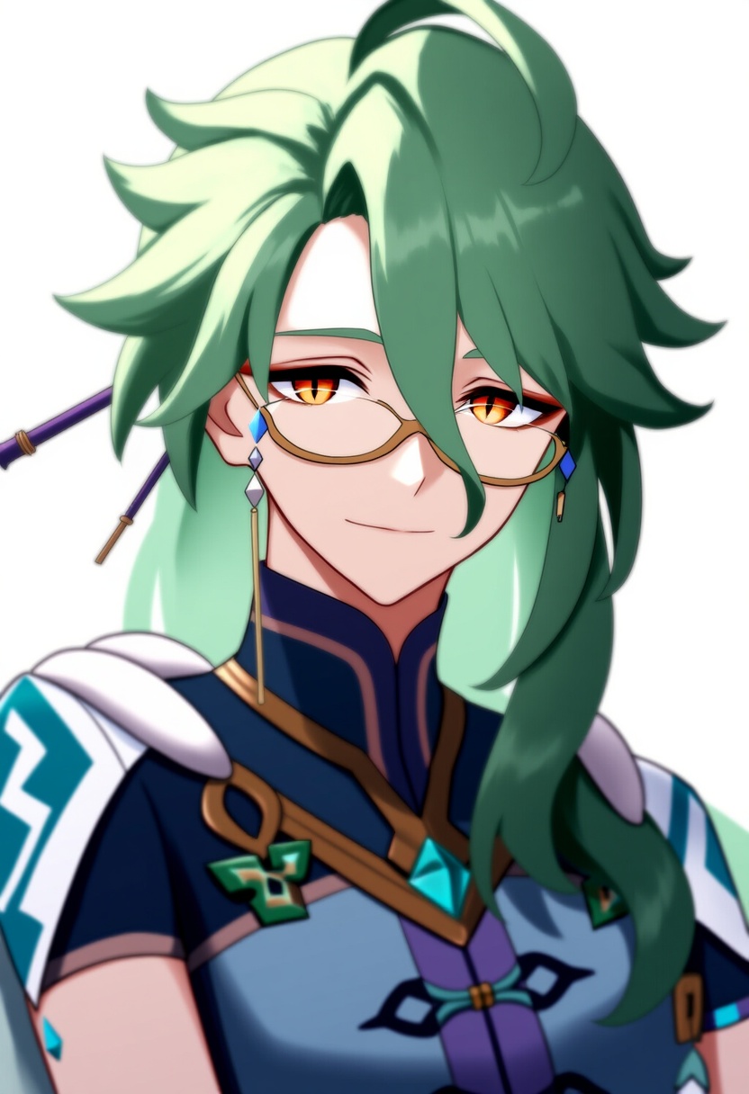An image depicting baizhu (genshin impact)