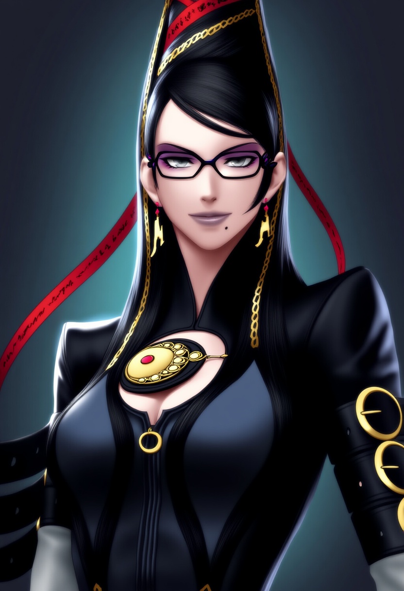 An image depicting bayonetta