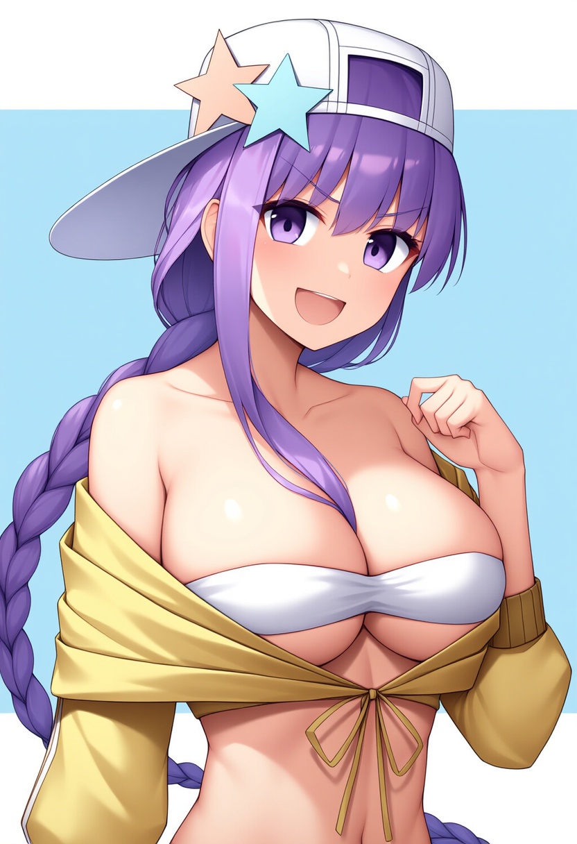 An image depicting bb (swimsuit mooncancer) (first ascension) (fate)
