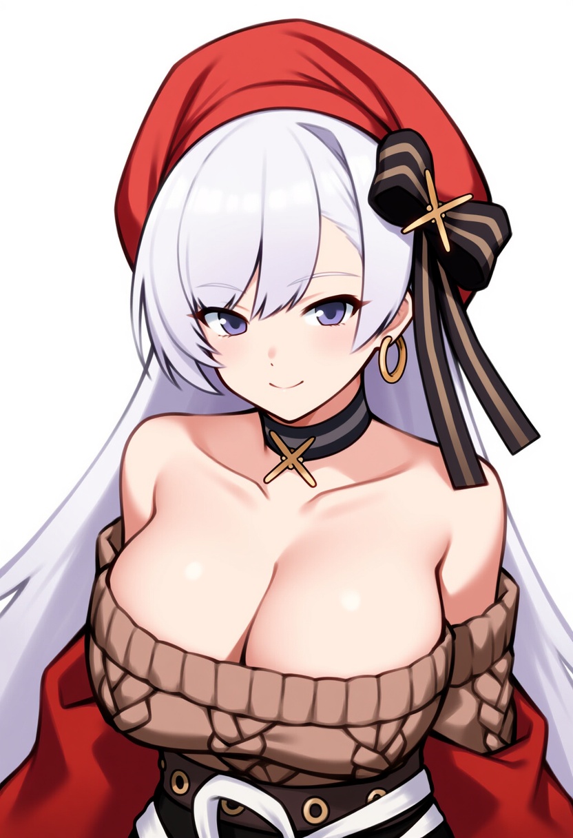 An image depicting belfast (shopping with the head maid) (azur lane)