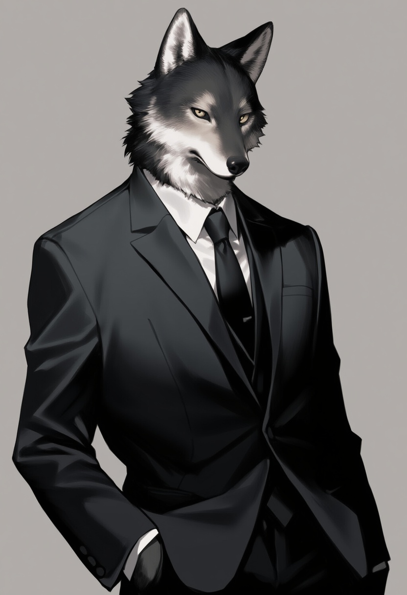 An image depicting big bad wolf