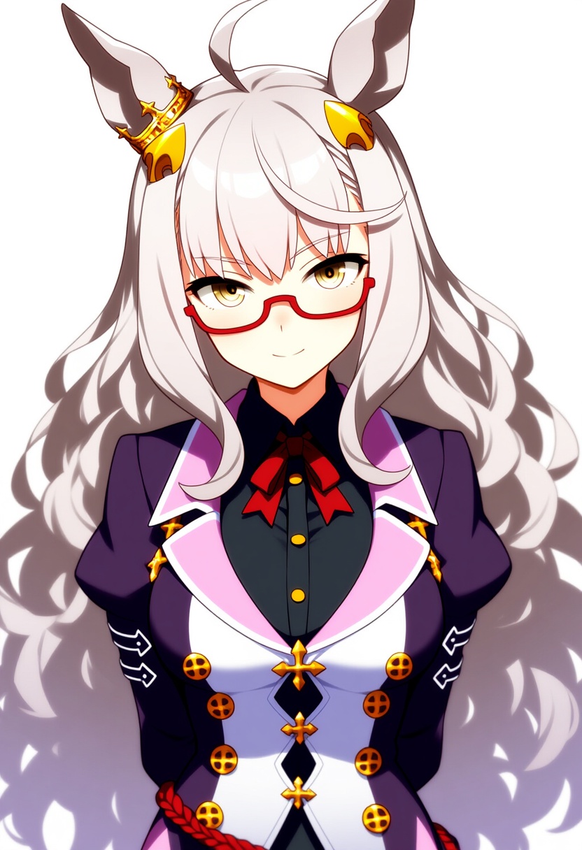 An image depicting biwa hayahide (umamusume)