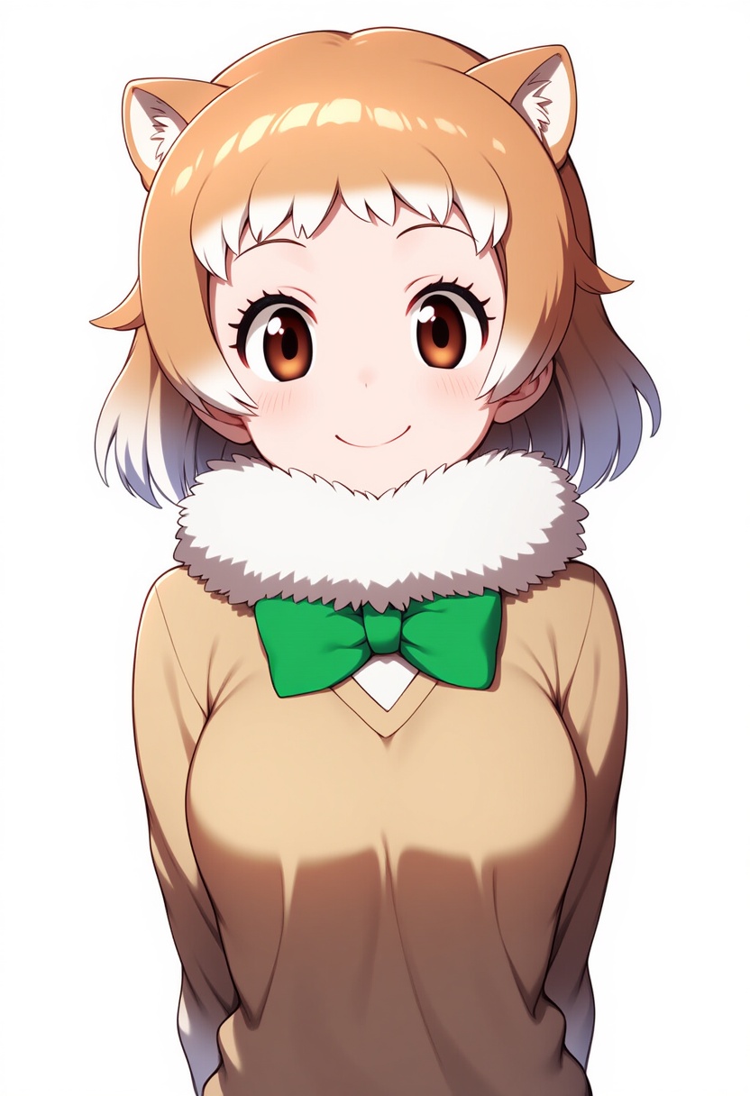 An image depicting black-tailed prairie dog (kemono friends)