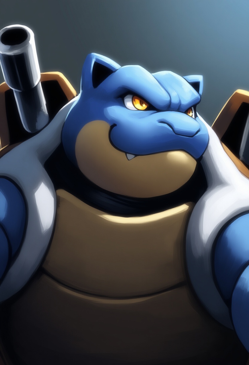 An image depicting blastoise
