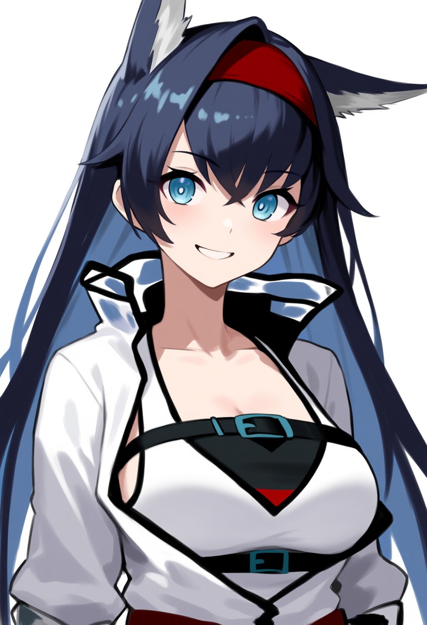 An image depicting blaze (arknights)