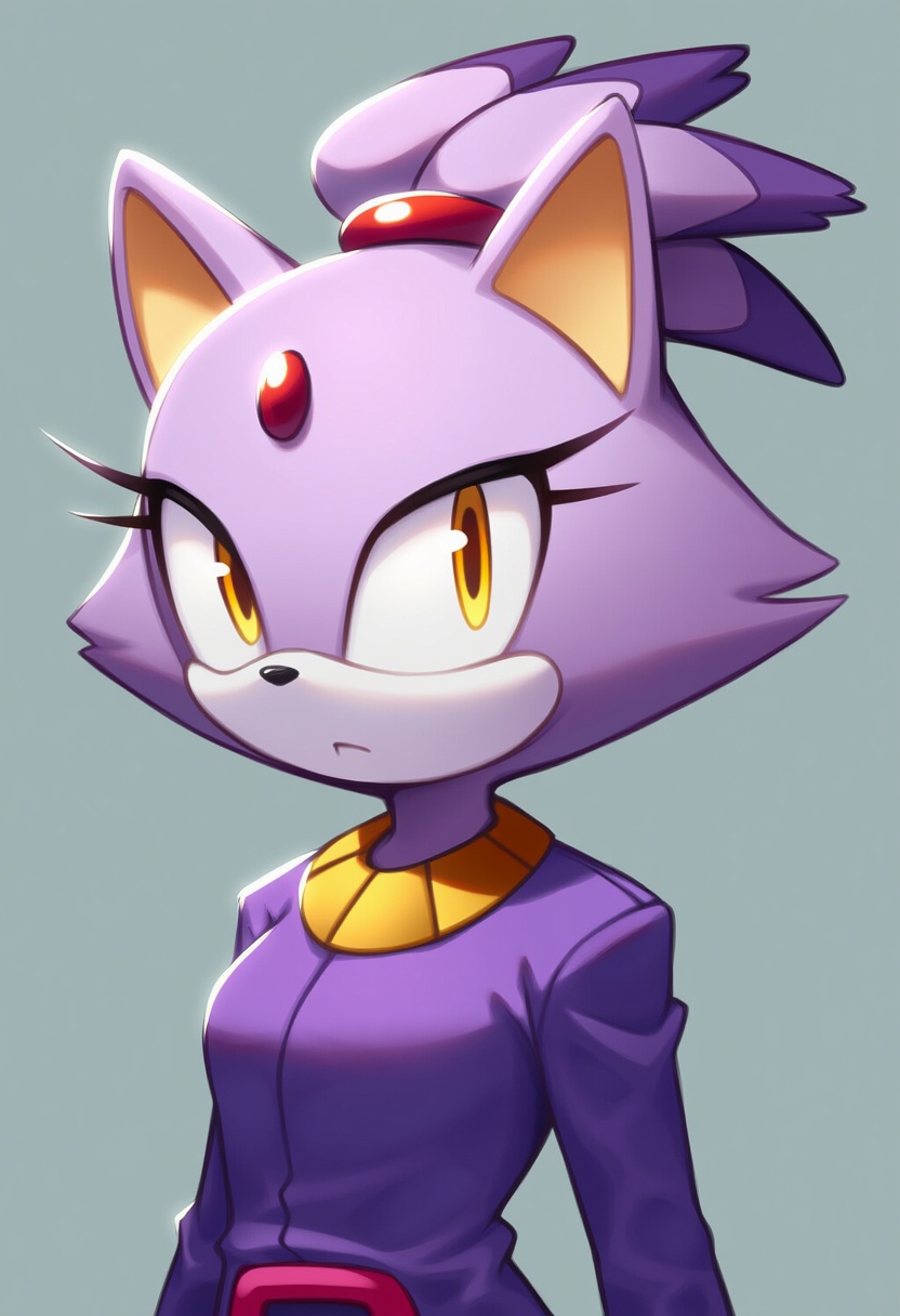 An image depicting blaze the cat