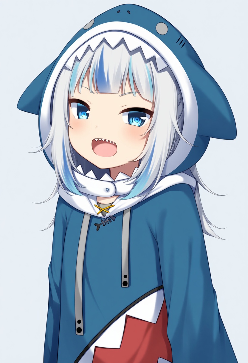 An image depicting bloop (gawr gura)