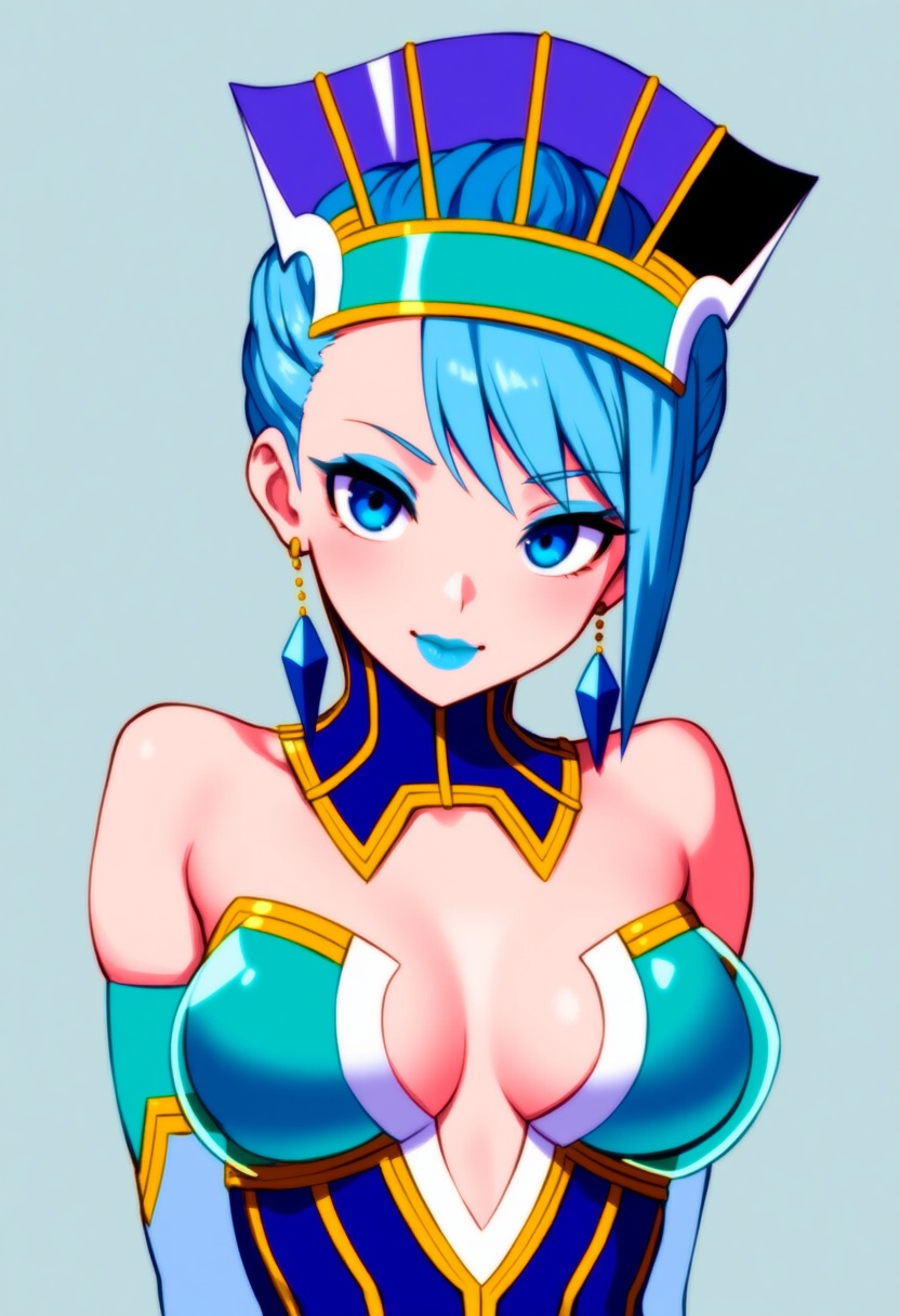An image depicting blue rose (tiger & bunny)