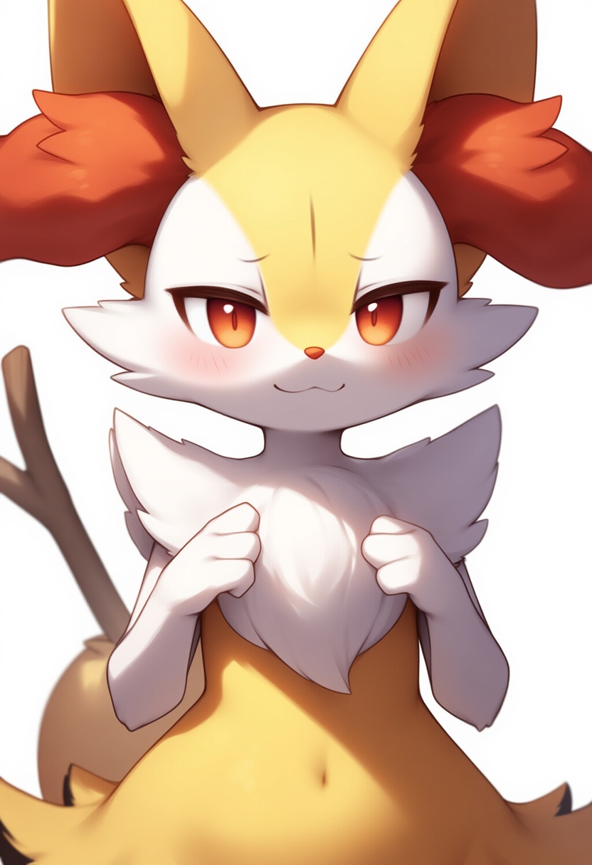 An image depicting braixen