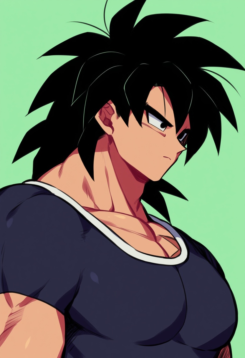An image depicting broly (dragon ball super)