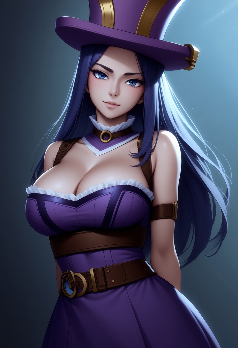 An image depicting caitlyn (league of legends)