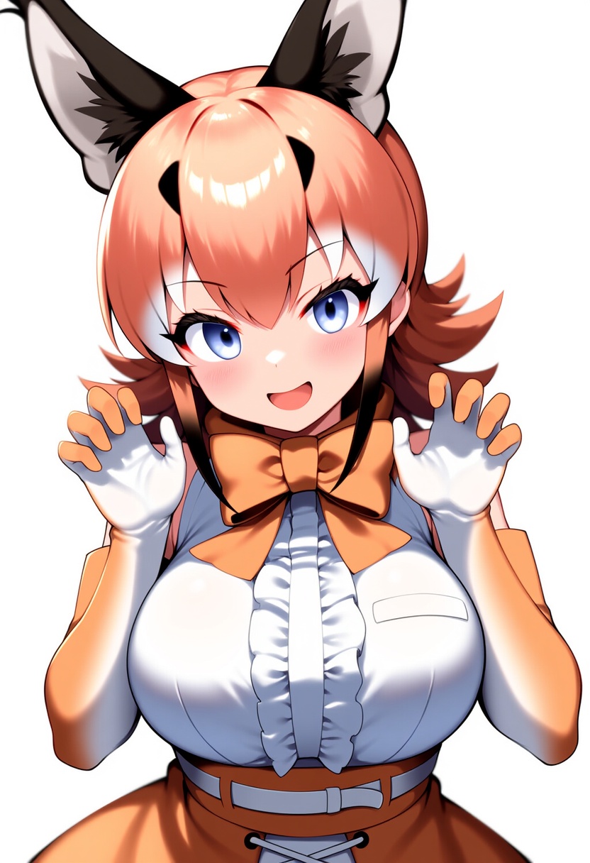 An image depicting caracal (kemono friends)