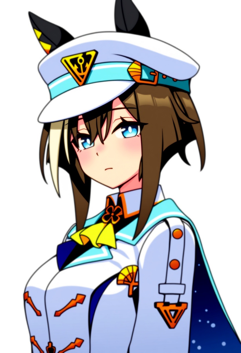 An image depicting cheval grand (umamusume)