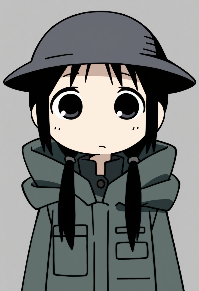 An image depicting chito (shoujo shuumatsu ryokou)
