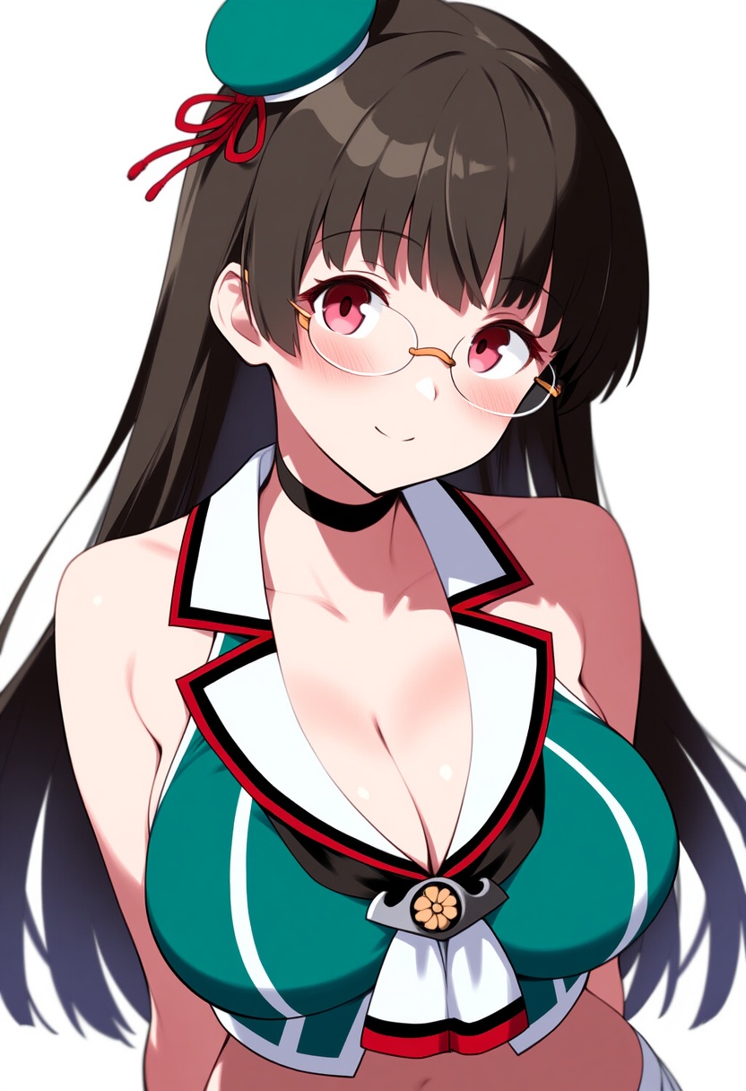 An image depicting choukai kai ni (kancolle)