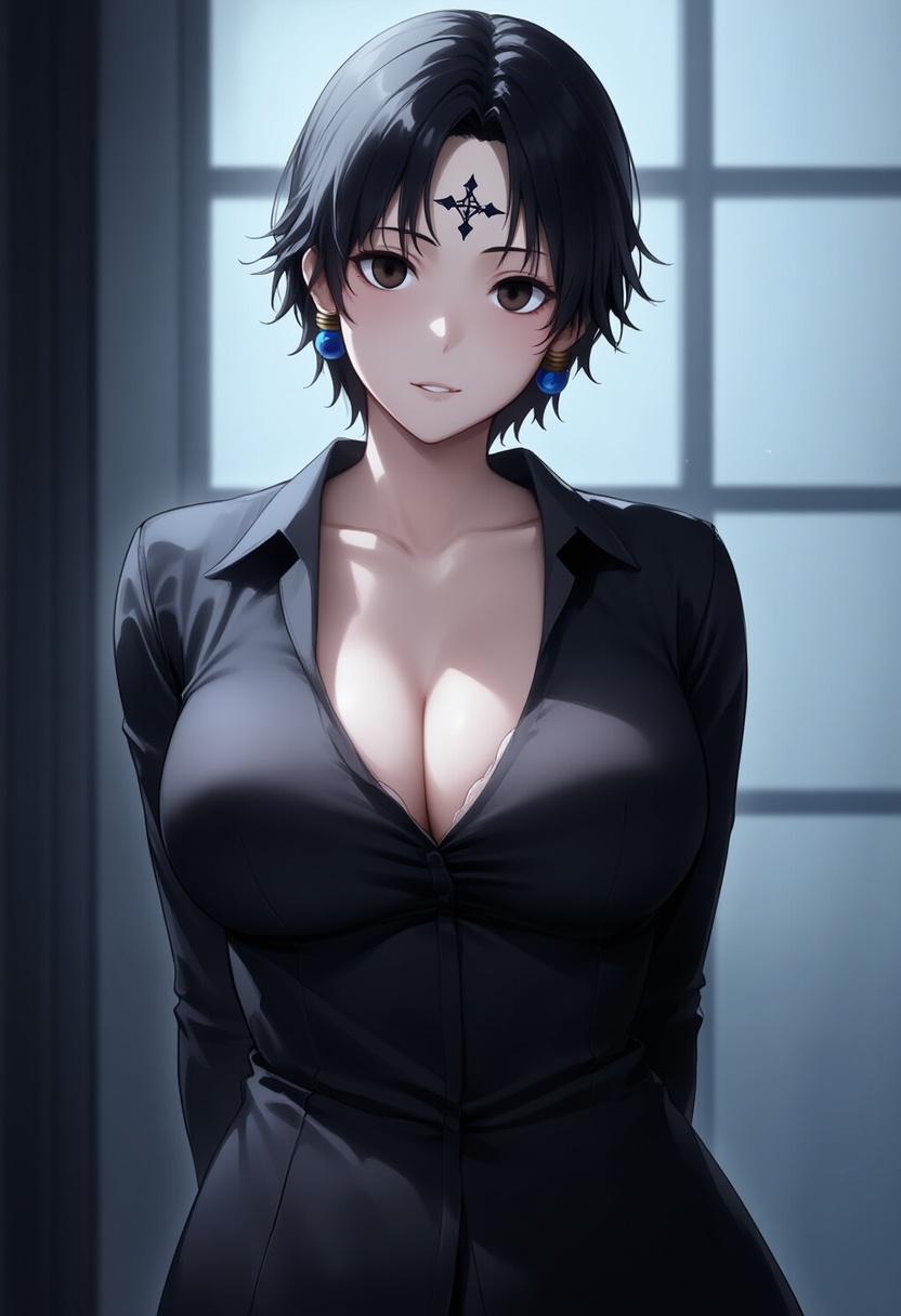 An image depicting chrollo lucilfer