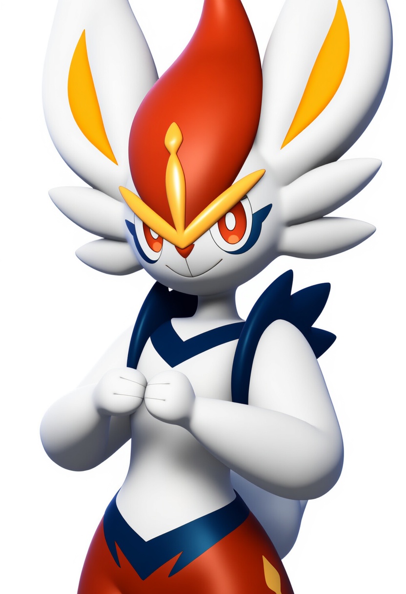 An image depicting cinderace